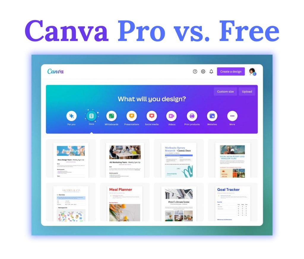 Canva Free vs. Pro: Which Plan Is Right for You?